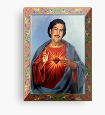 Lienzo metálico San Pablo Escobar
