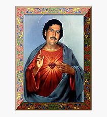 Saint Pablo Escobar Photographic Print