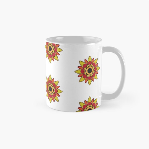 Aperçu de l'œuvre Floral mandala coloré créée et vendue par Graphixmax.