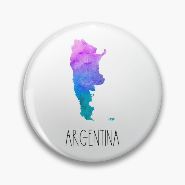 Item preview, Argentina Watercolor Map - Argentine designed and sold by MountainD.