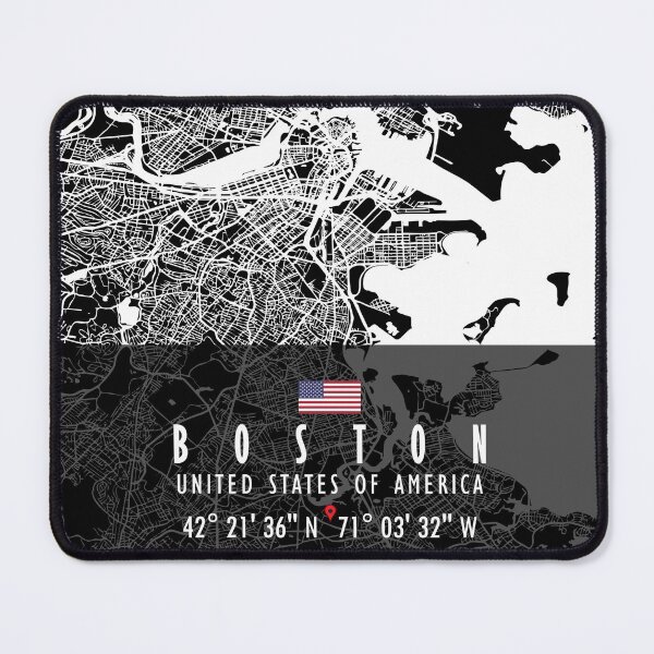 Item preview, Boston Map USA designed and sold by hatimelhag.