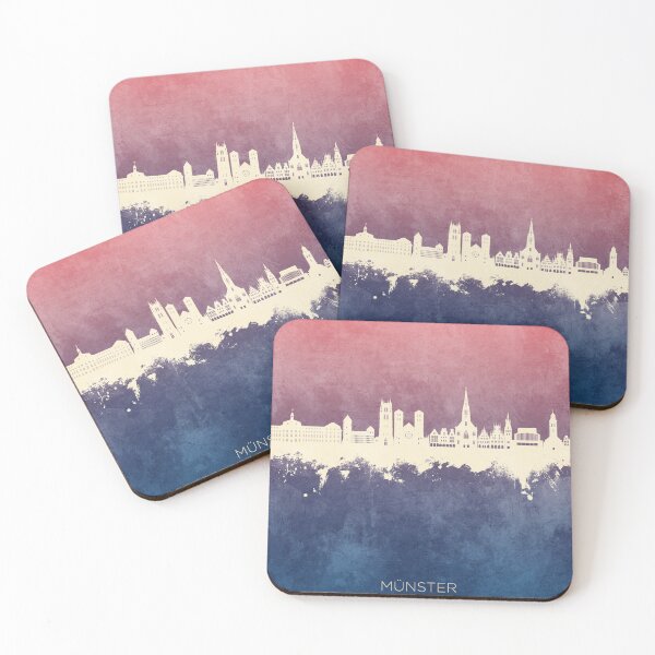 Item preview, Münster Germany Skyline designed and sold by ArtPrints.