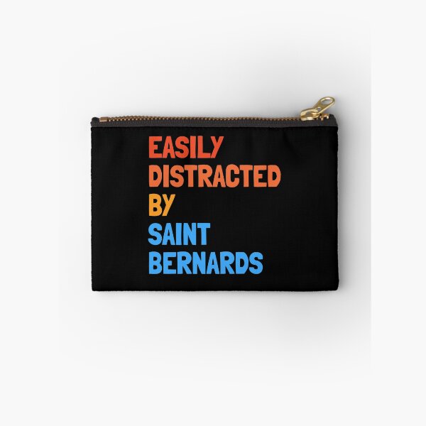 Item preview, Easily Distracted By Saint Bernards Funny Dog Gift  designed and sold by Guarddogdrive.