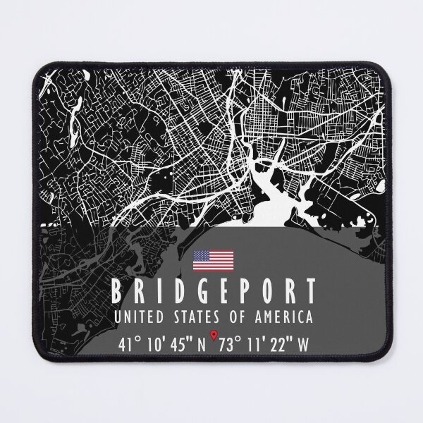 Item preview, Bridgeport Map USA designed and sold by hatimelhag.