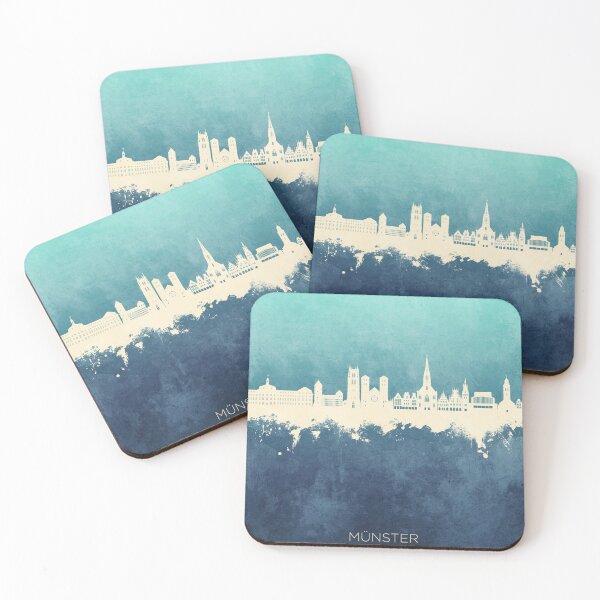Item preview, Münster Germany Skyline designed and sold by ArtPrints.