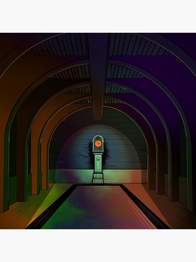 "Tick Tock Grandfather Clock" Poster for Sale by anink67 Redbubble