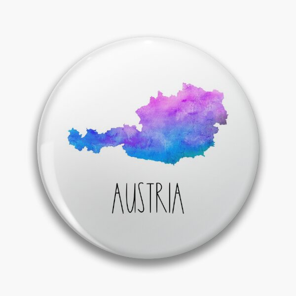 Item preview, Austria Watercolor Map - Austrian designed and sold by MountainD.