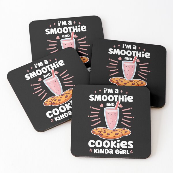 Item preview, I'm a Smoothie and Cookies Kinda Girl designed and sold by Uppercase Tees.