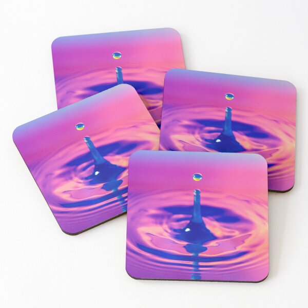 Item preview, Wonderful Blue, Purple, and Pink Colors. Incredible Water Droplets!!! designed and sold by AidenChen.