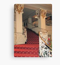 (。◕‿◕。) StairWay St.Anthony's Hotel Sanantonio Texas(。◕‿◕。) Canvas Print