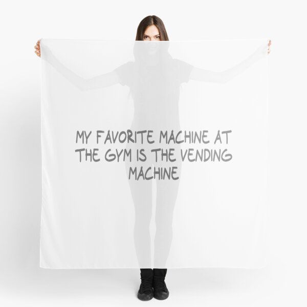 Vending Machine Scarves Redbubble