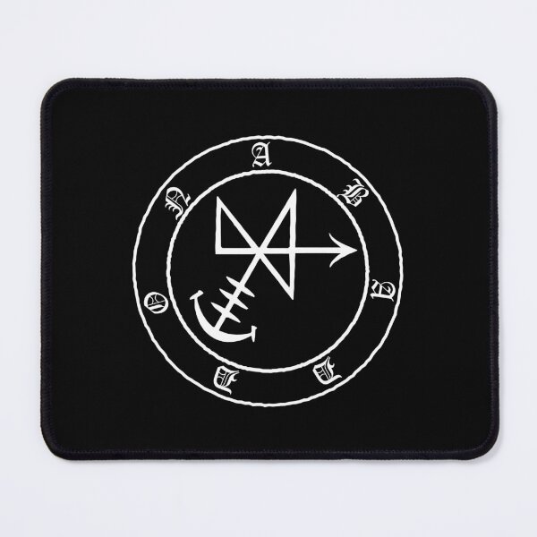 Item preview, Sigil of Abaddon Talisman Demon Circle designed and sold by signsandsymbols.
