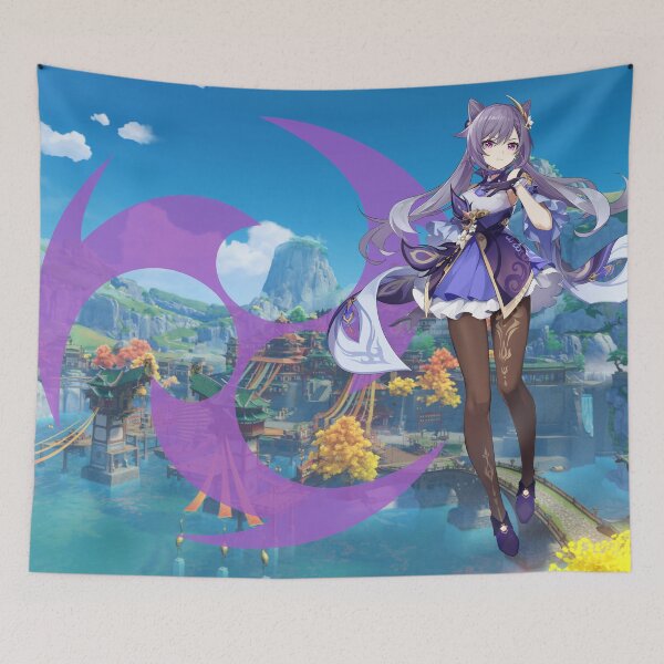 Item preview, Keqing - Genshin Impact designed and sold by VelvetZone.