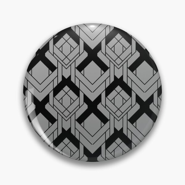 Artikelvorschau, Dekorative schwarz graue moderne geometrische minimale nahtlose Muster entworfen und verkauft von JooArtPrints ★★★★★.