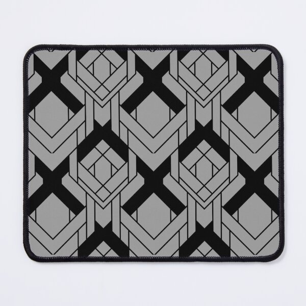 Item preview, Decorative Black Grey Modern Geometric Minimal Seamless Patterns designed and sold by JooArtPrints ★★★★★.