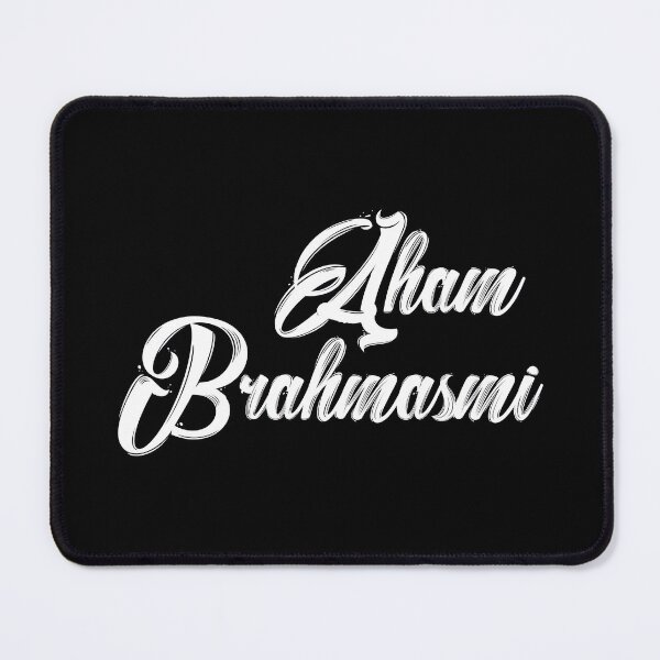 Item preview, Aham Brahmasmi (white) designed and sold by didijuca.