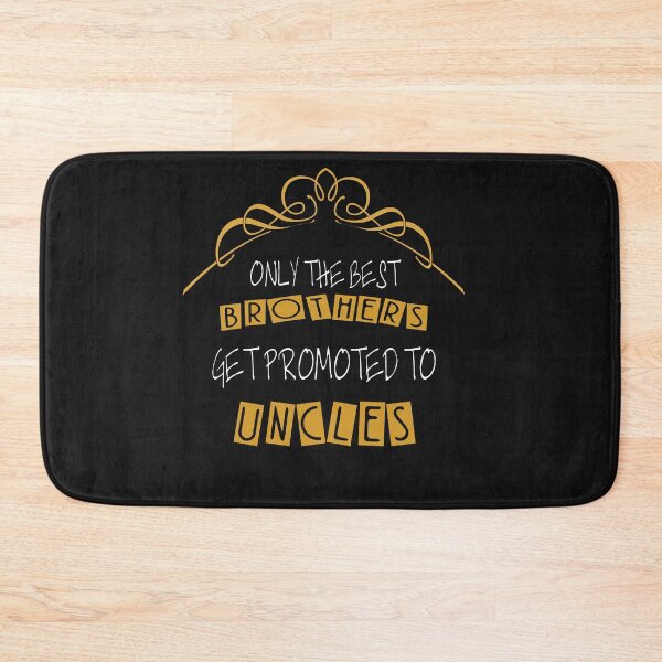 Item preview, First Time Uncles New Uncle Best Brothers Get Promoted to uncle Essential T-Shirt designed and sold by LilaDiams.