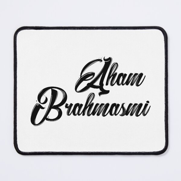 Item preview, Aham Brahmasmi (black) designed and sold by didijuca.