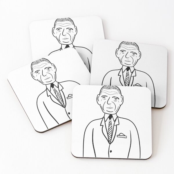 Item preview, Poorly Drawn Lyndon B. Johnson designed and sold by eesienk.