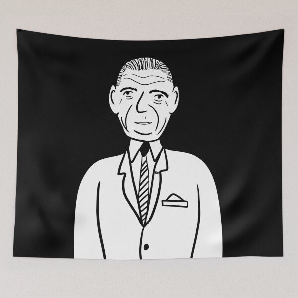 Item preview, Poorly Drawn Lyndon B. Johnson designed and sold by eesienk.