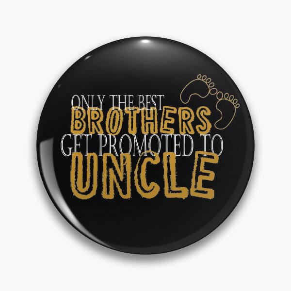 Item preview, First Time Uncles New Uncle Best Brothers Get Promoted to uncle Essential T-Shirt designed and sold by LilaDiams.