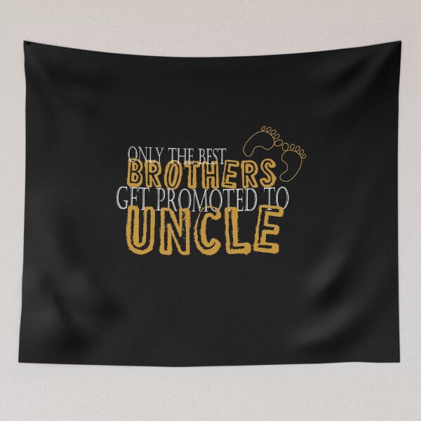Item preview, First Time Uncles New Uncle Best Brothers Get Promoted to uncle Essential T-Shirt designed and sold by LilaDiams.