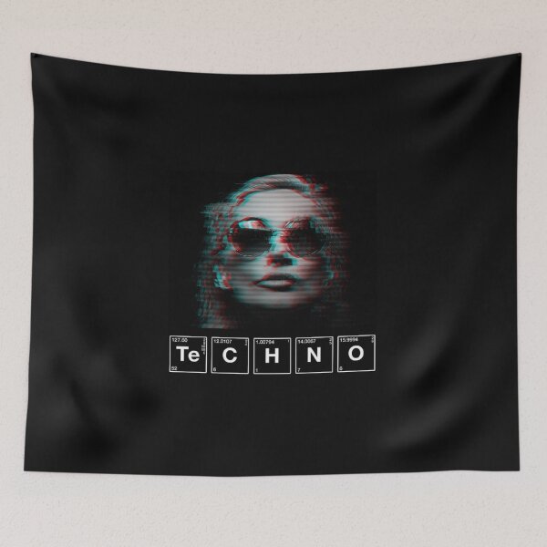 Item preview, Techno Essential t-shirt designed and sold by hustlingshop.