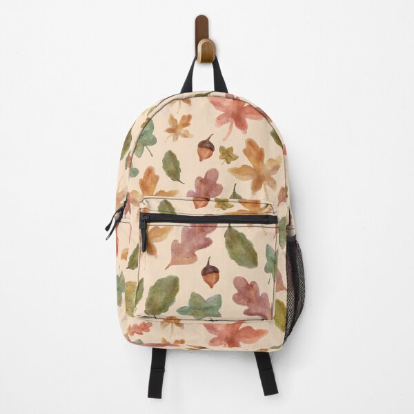 Item preview, Fall Autumn Leaves Watercolor Pattern designed and sold by trajeado14.