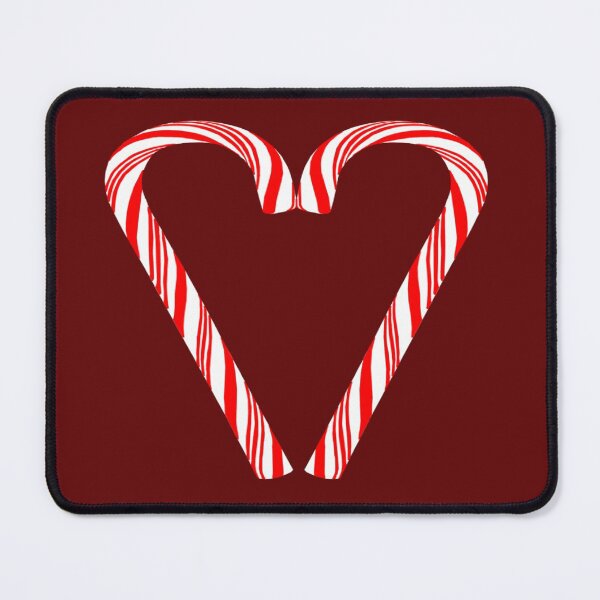 Item preview, Peppermint Christmas Candy Cane Heart designed and sold by Deborah Camp.