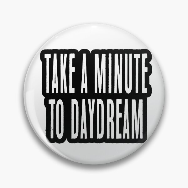Item preview, Take a minute to daydream (noir) designed and sold by Laura Killip.