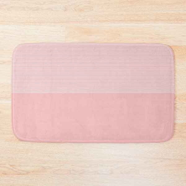 Item preview, First Blush Pink Minimalist Striped Pattern designed and sold by likebakerdo.