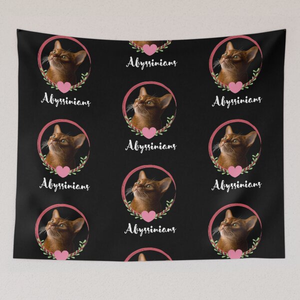 Item preview, We Love Cats -  Abyssinians designed and sold by SewnMemories.