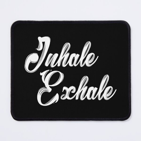 Item preview, Inhale Exhale (white) designed and sold by didijuca.