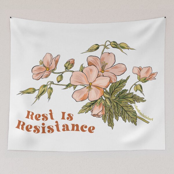 Item preview, Rest Is Resistance designed and sold by fabfeminist.