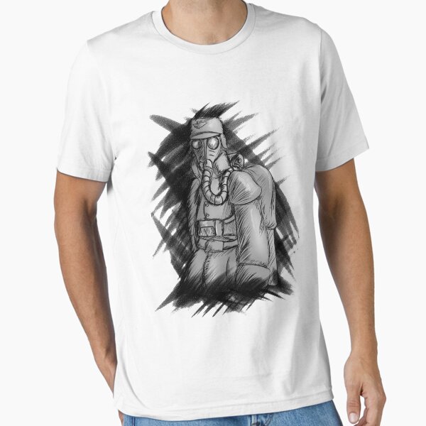 Vista previa del artículo con la obra «Bosquejo del estilo soldado WW1», diseñado y vendido por Edstuff.