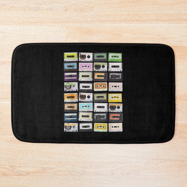 Item preview, Cassette Tapes Mixtapes 1980s Radio Music Graphic Print designed and sold by JImmieMGregor.