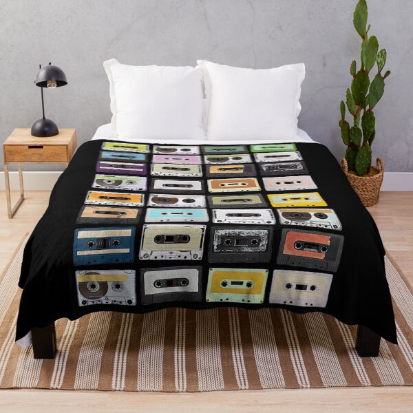 Item preview, Cassette Tapes Mixtapes 1980s Radio Music Graphic Print designed and sold by JImmieMGregor.