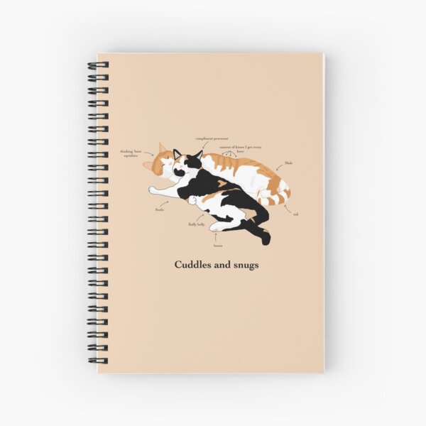 Item preview, Mole and Sushi, adorable kittens hugging, cat love. designed and sold by Achibebon.