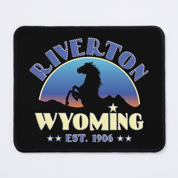 Item preview, Riverton, Wyoming Wild Horse Gifts designed and sold by NoBonesLife.