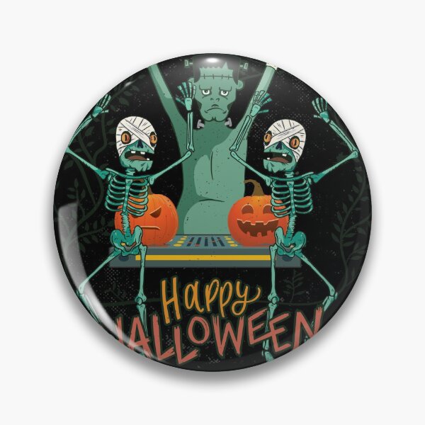 Artikelvorschau, Halloween-Party mit Skeletten und Frankenstein entworfen und verkauft von artado.