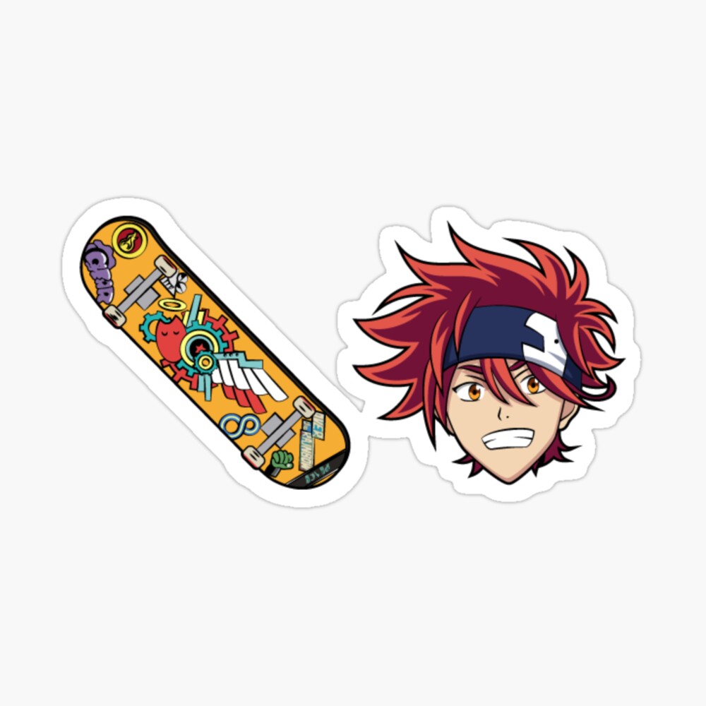 sk8 the infinity manga panel Sticker for Sale by VenusesMS