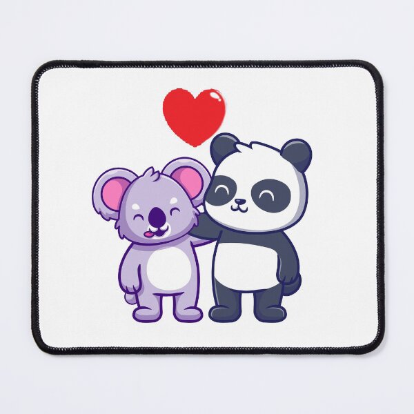 Item preview, Cute Koala and panda cute animal friendly panda kawaii bears designed and sold by Sun Rise.