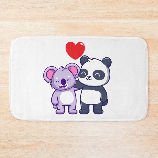 Item preview, Cute Koala and panda cute animal friendly panda kawaii bears designed and sold by Sun Rise.