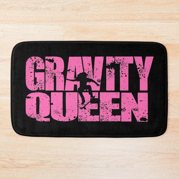 Item preview, skating gravity queen ollie skateboarding designed and sold by joy4shirt.