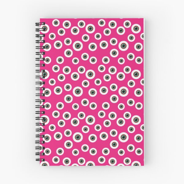 Item preview, Creepy eyes on the pink background designed and sold by SaturnO27.