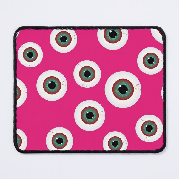 Item preview, Creepy eyes on the pink background designed and sold by SaturnO27.