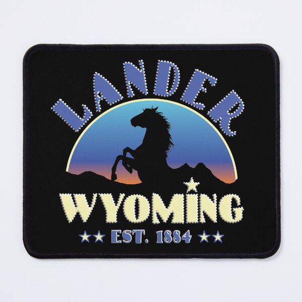 Item preview, Lander, Wyoming Wild Horse Gifts designed and sold by NoBonesLife.
