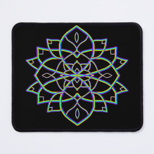 Item preview, Rainbowdelic Mandala Flower designed and sold by Deborah Camp.