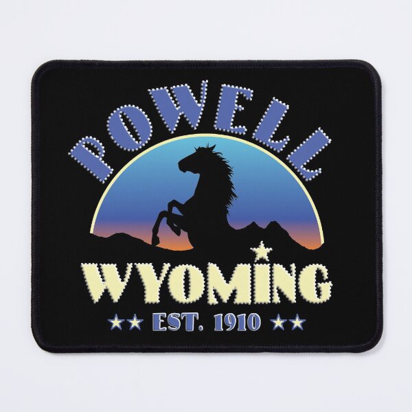 Item preview, Powell, Wyoming Wild Horse Gifts designed and sold by NoBonesLife.