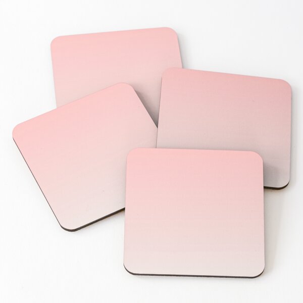 Item preview, Pale Rosette Pink and Coconut Cream Color Gradient designed and sold by likebakerdo.